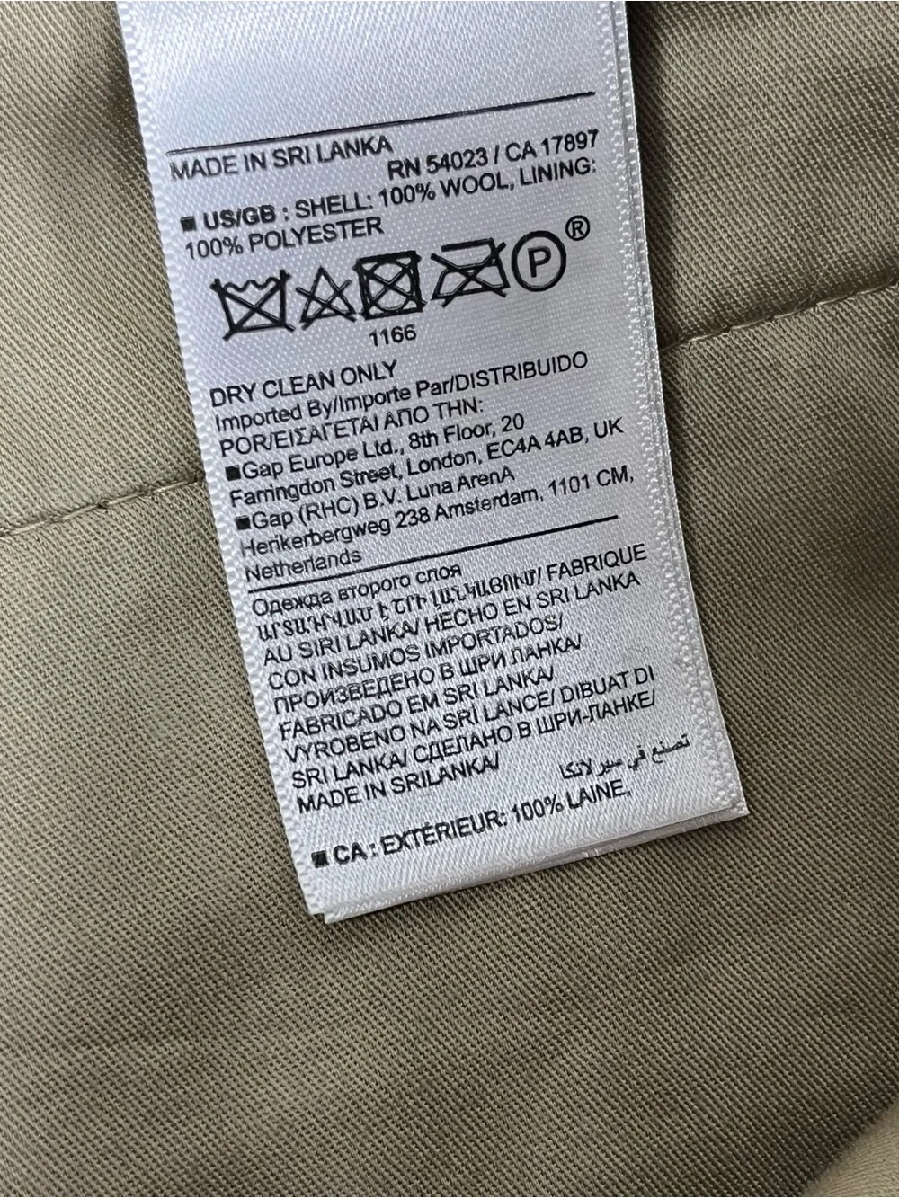 Banana Republic Pants Men’s 32x32 Brown Prince of Wales Virgin Wool NWT